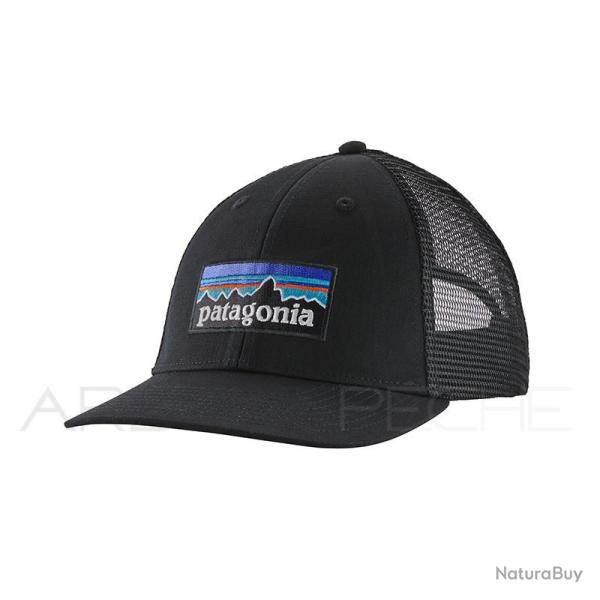 Casquette PATAGONIA P-6 Logo LoPro Trucker Hat Black