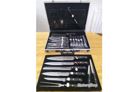 Coffret Ustensiles De Cuisine Berghoff 32 Pièces - Acier Inoxydable (Neuf)