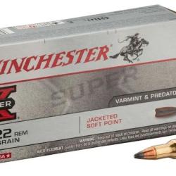 Balles de chasse Winchester Cal. 222 REM