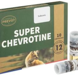 Cartouches Prevot chevrotines subsonique - Cal. 12/67