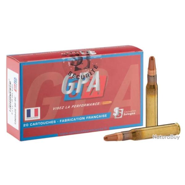 Balles de chasse Sologne GPA 30-06 - 180 Gr
