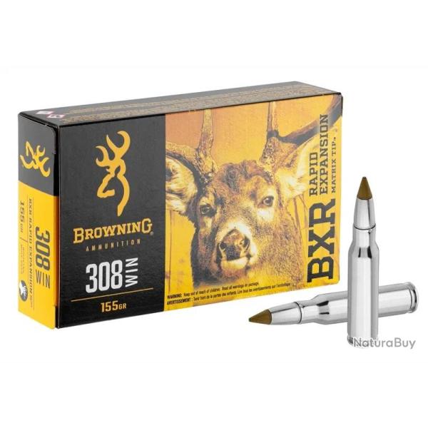 Balles de chasse Browning cal. 308 Win