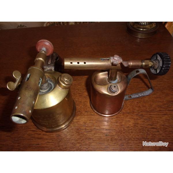 2 anciennes lampe a souder   Sievert