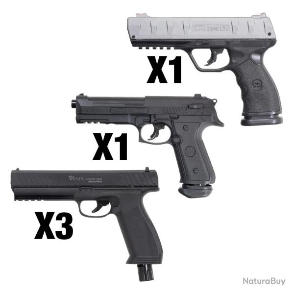 Pack Pistolets Co2 C50