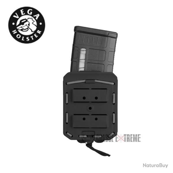 Porte-Chargeur Double VEGA Bungy 8BL08 pour cal 308/ 7,62 mm Noir