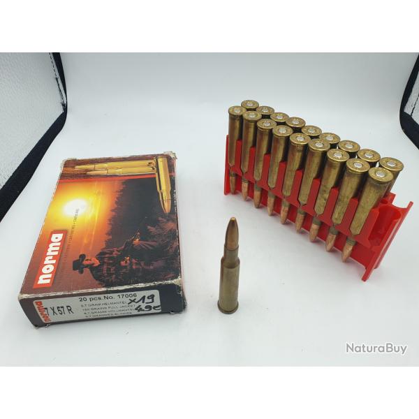 19 MUNITIONS 7X57R NORMA - FMJ