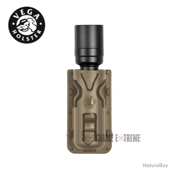 Porte-Lampe Rotatif VEGA 8VP63 pour Ceinture/Ceinturon Tan