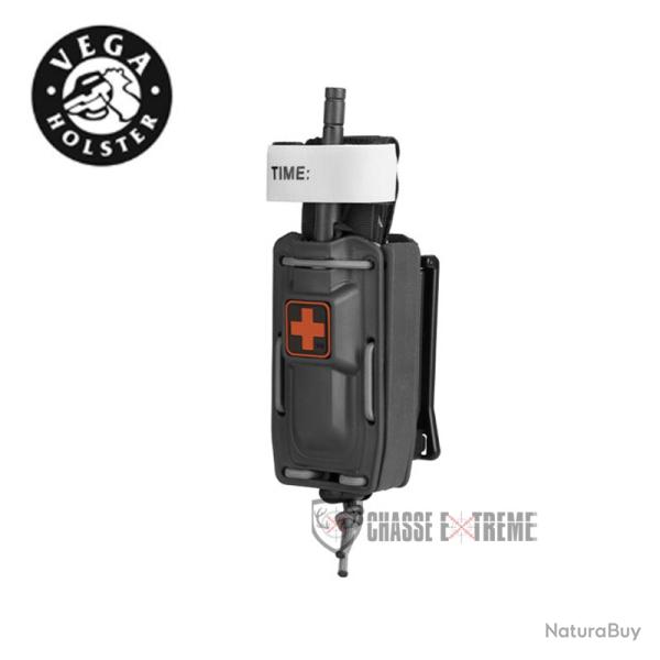 Porte-Garrot Tourniquet VEGA Bungy 8BL15 Noir