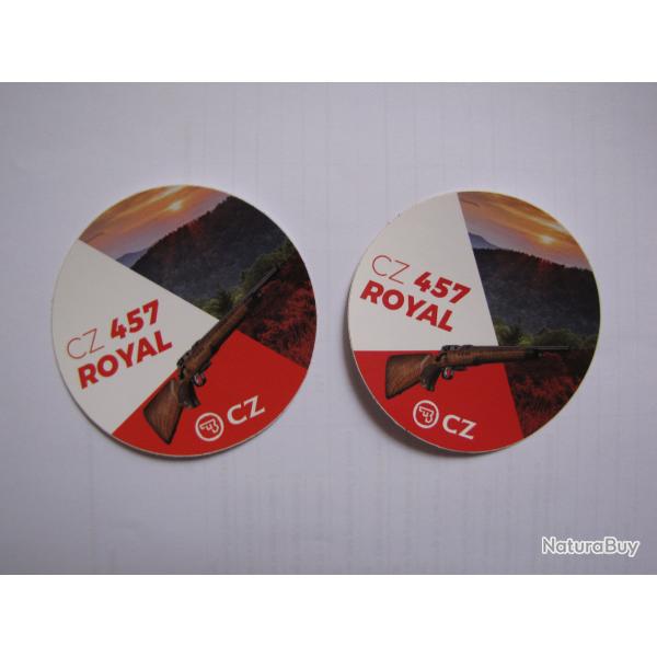 Autocollant CZ 457 Royal