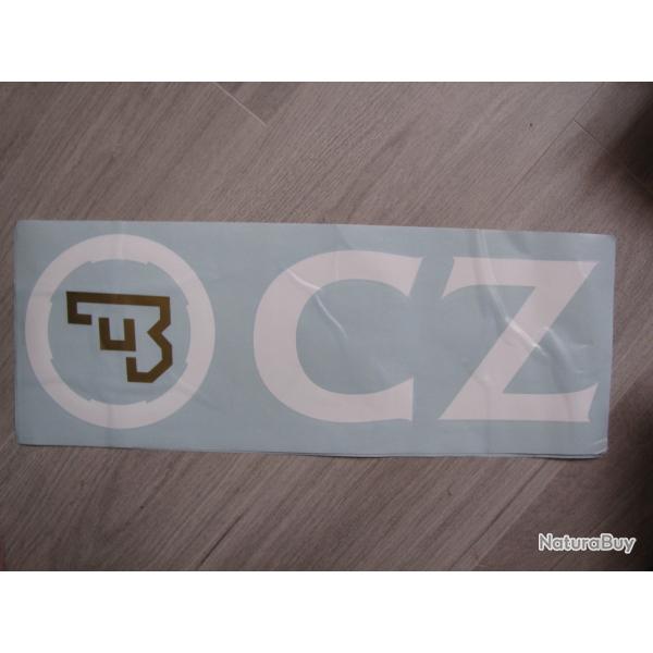 Autocollant CZ cccc