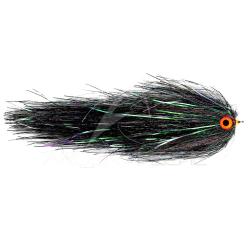 Mouche FutureFly Brochet Predator flash noir H4/0