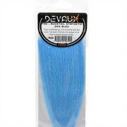 Pro bucktail synth&eacute;tique DEVAUX bleu