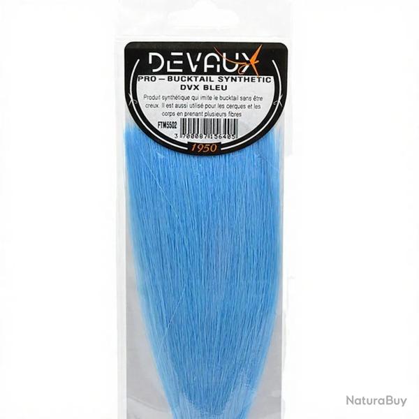 Pro bucktail synth�tique DEVAUX bleu