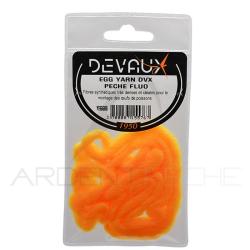 Egg Yarn DEVAUX P&ecirc;che fluo