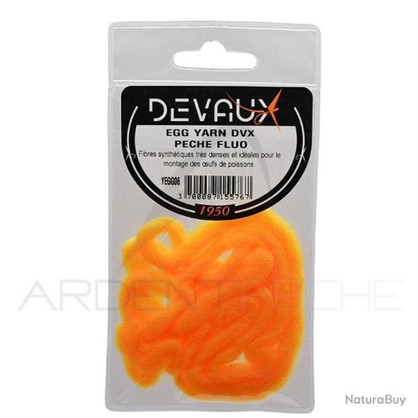 Egg Yarn DEVAUX Pche fluo