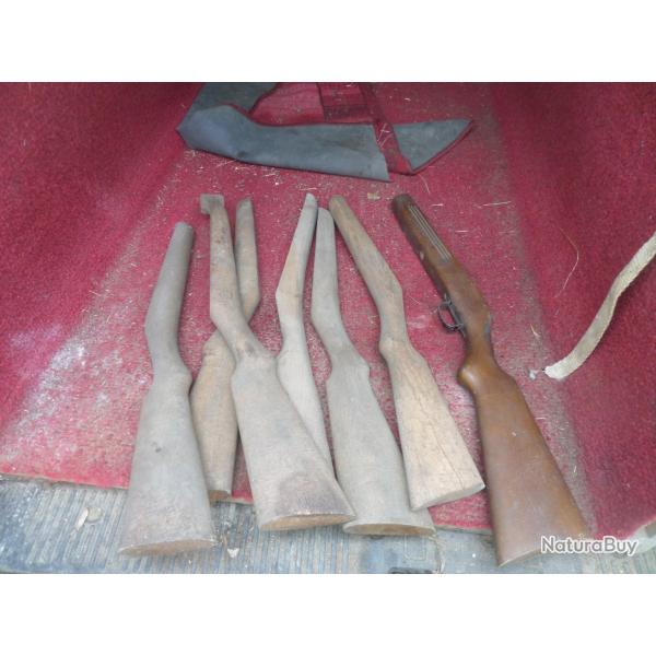 ebauche de crosse de carabine