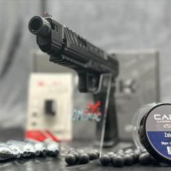 PACK LASER PR&Ecirc;TE A TIRER PISTOLET CANIK RIVAL CO2 C50 BLACK