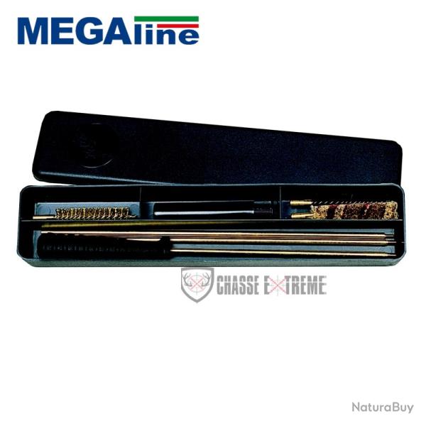 Ncessaire de Nettoyage MEGALINE en Bote Plastique Laiton Cal 4.5 mm