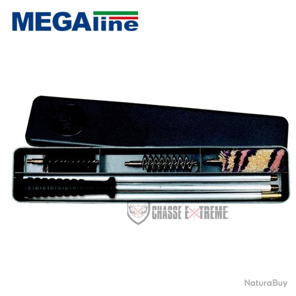 Ncessaire de Nettoyage MEGALINE en Bote Plastique ALU Cal 22 Lr
