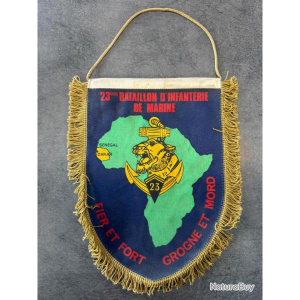 fanion 23e bataillon d'infanterie de marine (BIMa) s�n�gal