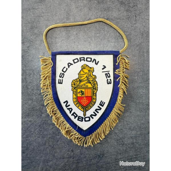 Fanion militaire Escadron 1/23 Narbonne