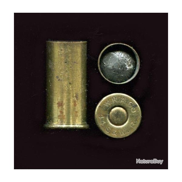.44 S&W Russian - intressant tir rduit balle sphrique interne - marquage : W.R.A.Co. 44 S.&W. R.