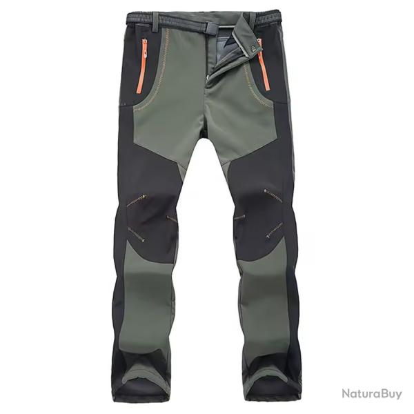 Pantalon de chasse ou autre renforcer impermable homme ou femme intrieure doubl coloris vert