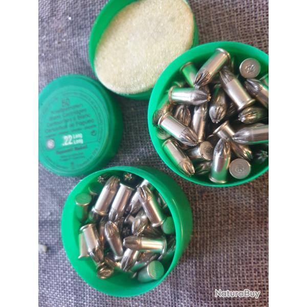 22 lr a blanc en boite