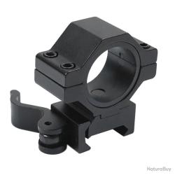 COLLIER DE MONTAGE AMOVIBLE POUR RAIL PICATINNY - 25,4 MM ET 30 MM - LIVRAISON GRATUITE