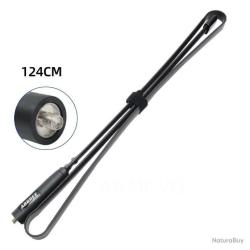 ANTENNE PLIANTE ABBREE 124CM POUR TALKIE-WALKIE BAOFENG - LIVRAISON GRATUITE