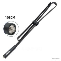 ANTENNE BAOFENG PLIANTE ABBREE 108CM POUR TALKIE-WALKIE  - LIVRAISON GRATUITE