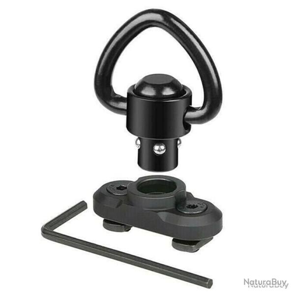 ATTACHE SANGLE M-LOK � D�TACHEMENT RAPIDE - LIVRAISON GRATUITE