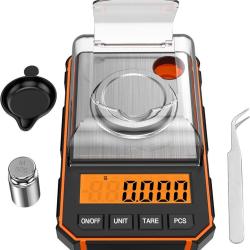 BALANCE NUM&Eacute;RIQUE DE PR&Eacute;CISION 1/1000G RECHARGEMENT DE MUNITIONS - ORANGE - LIVRAISON GRATUITE