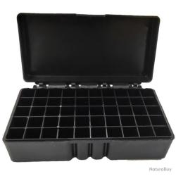 BO&Icirc;TE &Agrave; MUNITIONS 50 EMPLACEMENTS 9MM - NOIRE - LIVRAISON GRATUITE