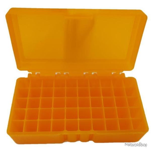 BO�TE � MUNITIONS 50 EMPLACEMENTS 9MM - KAKI - ORANGE - LIVRAISON GRATUITE