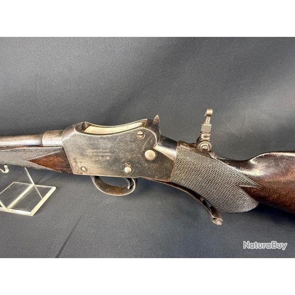 MAGNIFIQUE CARABINE ARMY & NAVY. PARKER HALL  SYST�ME MARTINI HENRY cal. 410/51