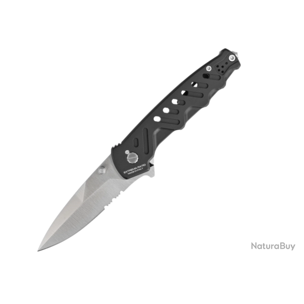 Extrema Ratio 04.1000.0166-SAT-BLK Caimano Nero N.A Satin