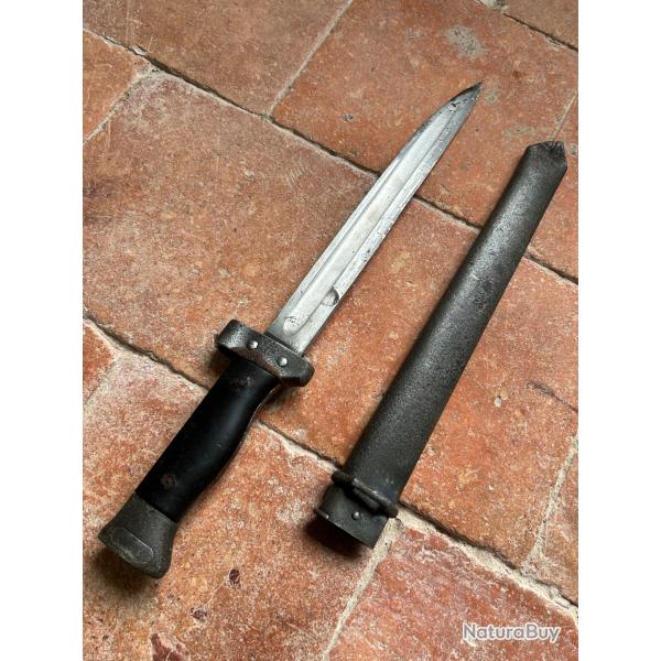 Poignard de tranche franais Berthier 1892 - WW1