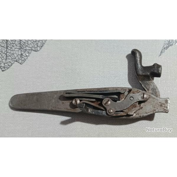 Platine gauche pour fusil ancien � percussion