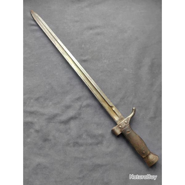Baionnette Berthier Mdl 1892 2�me type quillon court