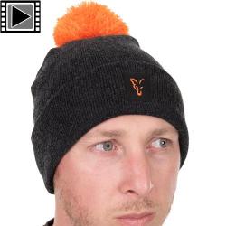 Bonnet Fox Collection Bobble Black/Orange