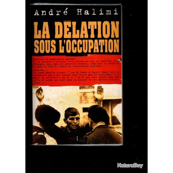 la d�lation sous la pr�sence teutonne de andr� halimi