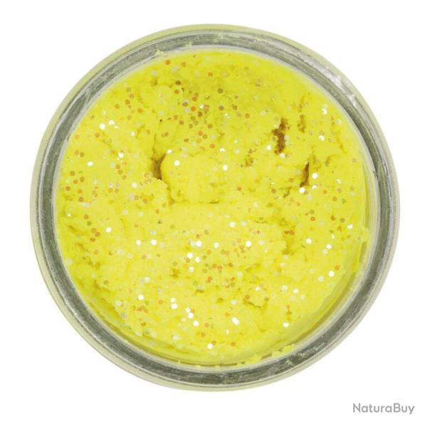 BERCKLEY PASTE POWERBAIT GLITTER NATURAL SCENT GARLIC BERCKLEY Yellow