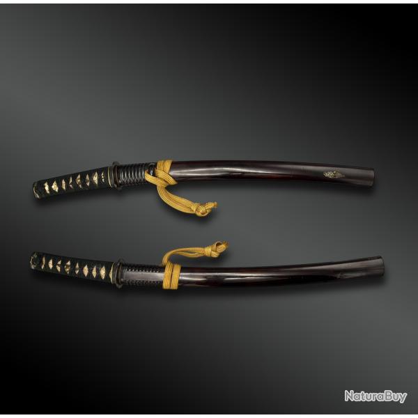 SABRE appel� Wakizashi sign� Bunju - Japon - P�riode Edo (1603-1868)