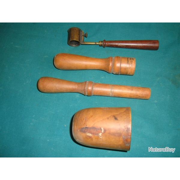 LOT D'ACCESSOIRES DE RECHARGEMENT CARTOUCHE A BROCHES