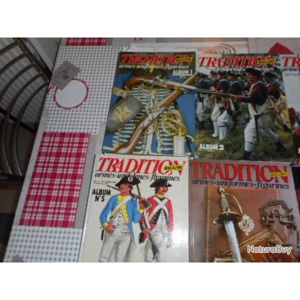 8 Albums de revues reli�s TRADITION