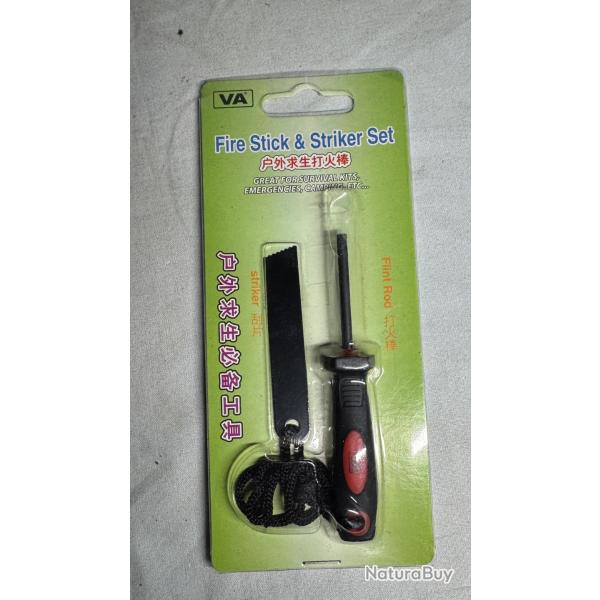 Kit Allume-Feu Neuf - Fire Stick & Striker