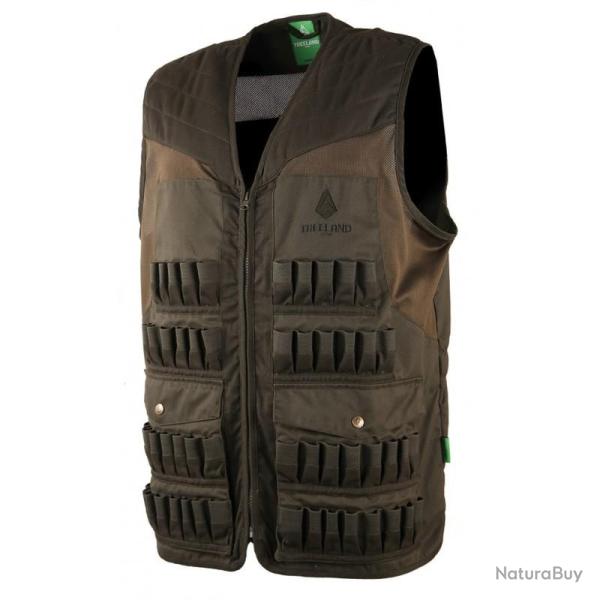 Gilet Treeland multitubes vert M