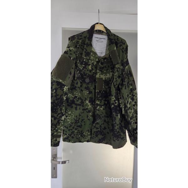 Chemise de combat Tacgear camouflage danois M84