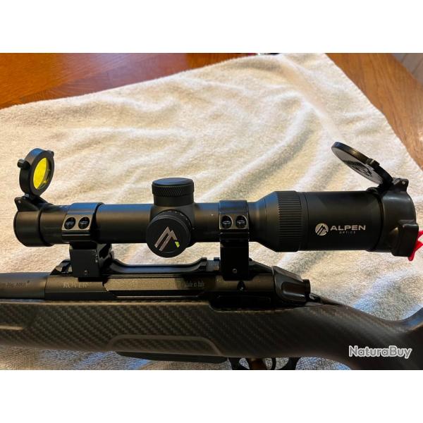Lunette ALPEN XP1 1.6X24 04-07-23 Rticule lumineux
